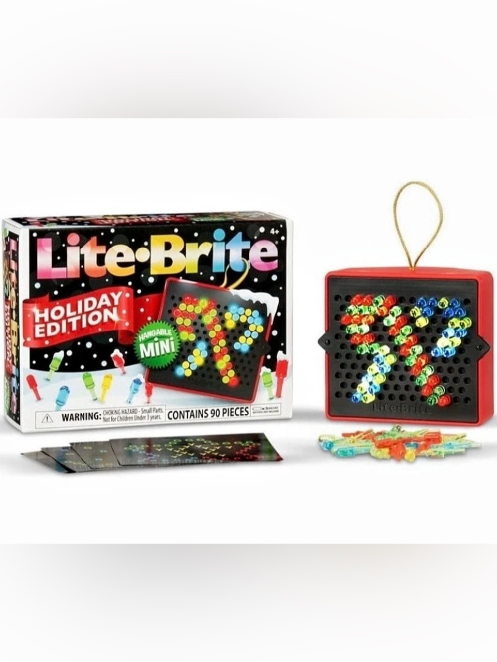 Lite-Brite Holiday Edition Mini Light Art Set